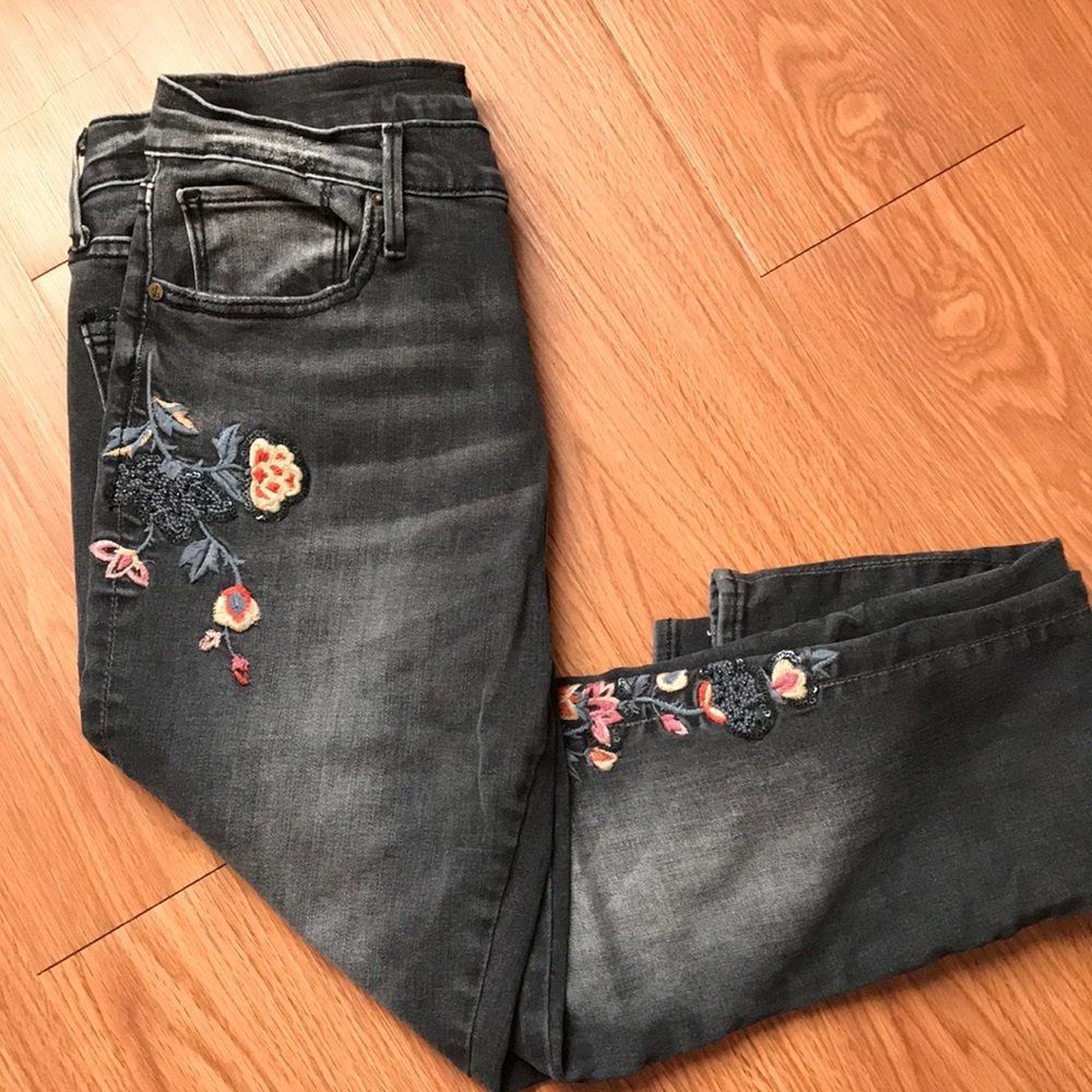 Driftwood Floral Jeans from Free People
